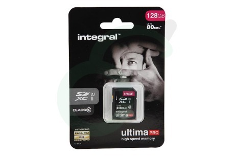 Integral  INSDX128G10-80U1 Memory card Class 10 80MB/s