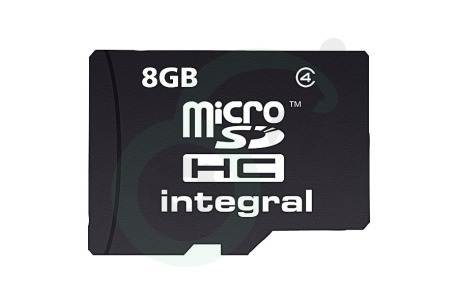 Integral  INMSDH8G4V2 Memory card Class 4 (incl.SD adapter)