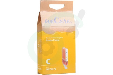 Wecare Canon printer K20378W4 Inktcartridge CLI 521 Yellow