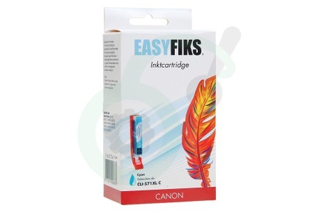 Easyfiks 0332C001 Canon CLI-571XL C
