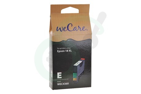 Wecare  K12614W4 Inktcartridge T1811 Black 18XL