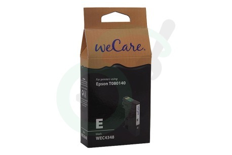 Wecare Epson printer K12318W4 Inktcartridge T0801 Black