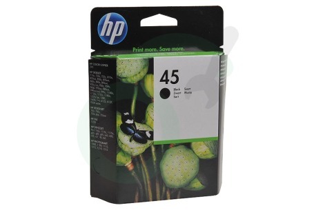 HP Hewlett-Packard HP printer HP-51645A HP 45 Inktcartridge No. 45 Black