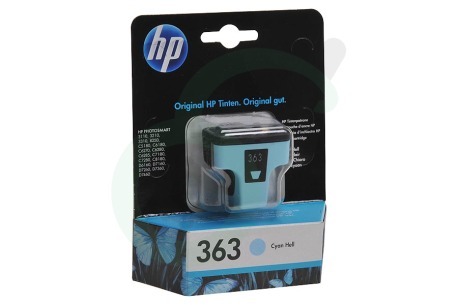 HP Hewlett-Packard HP printer C8774EE HP 363 Light Cyan Inktcartridge No. 363 Light Cyan