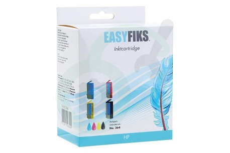 Easyfiks SD534EE HP364XL Multipack Inktcartridge No. 364 XL 4-pack BK/C/M/Y Multipack