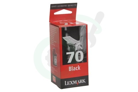Lexmark Lexmark printer 012AX970E Inktcartridge No. 70 Black waterproof