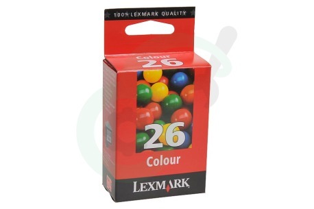 Lexmark Lexmark printer 10N0026 Inktcartridge No. 26 Color