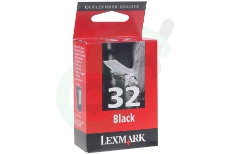 Lexmark Lexmark printer 018CX032E Inktcartridge No. 32 Black