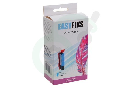 Lexmark Lexmark printer 014N0900E Inktcartridge No. 100 Cyan + chip