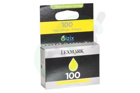 Lexmark Lexmark printer 014N0902E Inktcartridge No. 100 Yellow