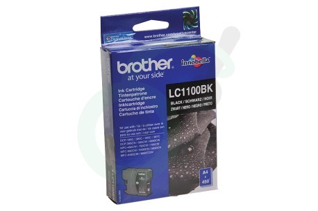 Brother Brother printer BROI1100BK Inktcartridge LC 1100 Black
