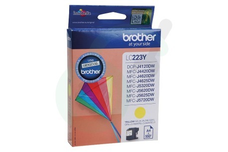 Brother  BROI223Y LC-223Y Inktcartridge LC-223 Yellow