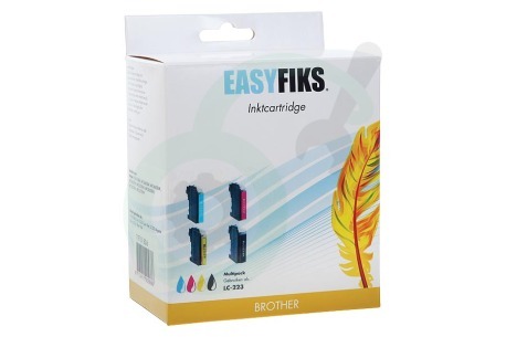 Brother LC223VALBP LC-223 Multipack Inktcartridge LC-223 Multipack BK/C/M/Y