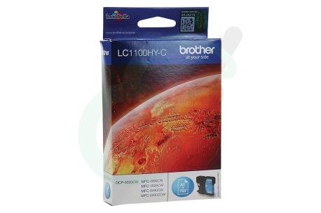 Brother Brother printer LC1100HYC LC-1100HY-C Inktcartridge LC-1100 Cyan