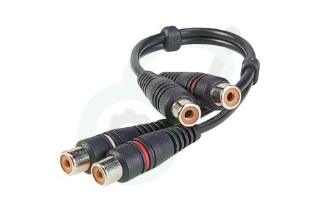 BMS  007890 Verloopkabel ADAP.CABLE 2RCA-2RCA(F-F)