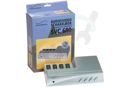 Soundex  SVC680 Box Audio/video schakelbox
