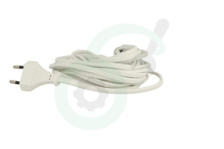 Easyfiks Netvoedingskabel C7, 230V, 5 Amp, 2x0.75mm2, 5 Meter Wit