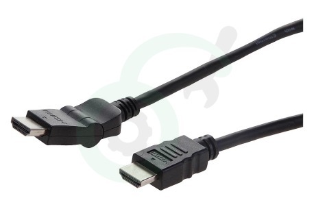 Universeel  BME407 HDMI Kabel 1.4 High Speed + Ethernet, 2.5 Meter, Swivel