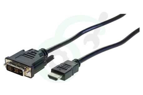 Universeel  BME461 HDMI Kabel, HDMI Male - DVI-D Male, 2.5 Meter