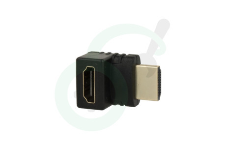 Easyfiks Verloopstekker, HDMI Male - Contra Female, Haaks 270 Gr.