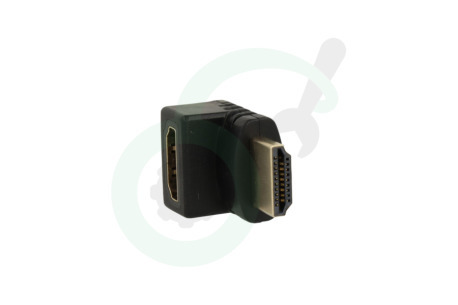 Easyfiks Verloopstekker, HDMI Male - Contra Female, Haaks 270 Gr.