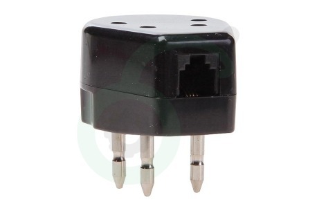 Easyfiks BME844 Telefoon Stekker RJ11 6p4c Female - PTT Male, Zwart, NL