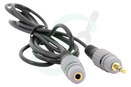 Easyfiks Jack Kabel 3.5mm Stereo Male - Female, 1.5 meter, VerguL