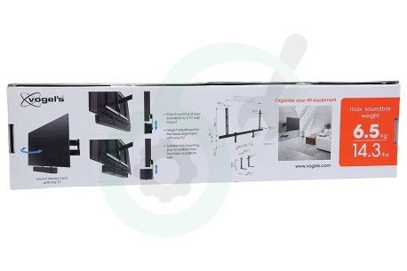 Vogel's 8153550 SOUND 3550 Soundbar Beugel voor Sonos Playbar