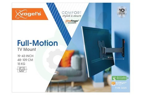 Vogel's 3832250 TVM3225 Draaibare TV Beugel 19 - 43 inch
