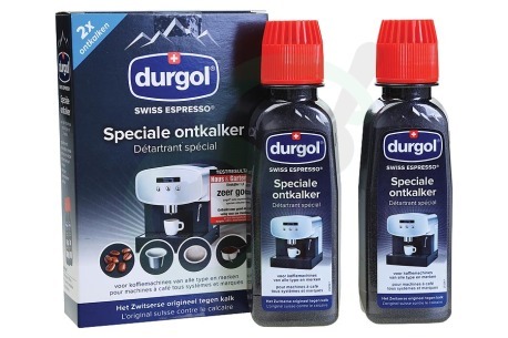 Durgol  857 7610243006047 Swiss Espresso speciale ontkalker 2x 125ml