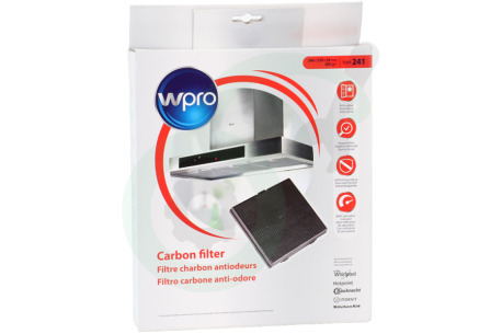 Whirlpool Afzuigkap 484000008779 C00094527 Filter Vierkant 24x22,8x3cm