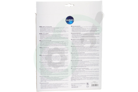 Whirlpool Afzuigkap 484000008779 C00094527 Filter Vierkant 24x22,8x3cm