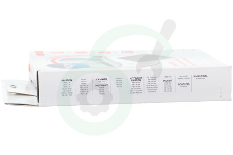 Whirlpool Afzuigkap 484000008779 C00094527 Filter Vierkant 24x22,8x3cm
