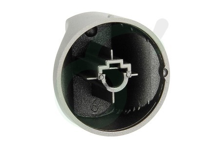 Hotpoint-ariston Oven-Magnetron 298879, C00298879 Knop Draaiknop, zilvergrijs