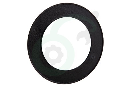Creda Fornuis 53174, C00053174 Branderdeksel 130mm -zwart emaille-