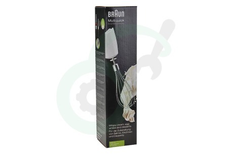 Braun Staafmixer AX22110055 MQ10 Garde Easyclick, wit, RVS, MQ10