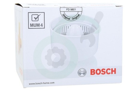 Bosch 461345, 00461345 MUZ4ZP1 Citruspers Opzetstuk voor MUM4 Keukenmachines