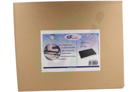 Eurofilter Afzuigkap 00351210 Filter Koolstof -2 beugels-