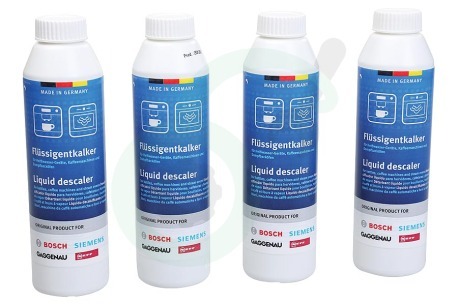 Bosch Koffiezetapparaat 312013, 00312013 Ontkalker 4x 250ml