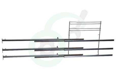 Bosch Oven-Magnetron 17001179 HZ638370 Telescooprails