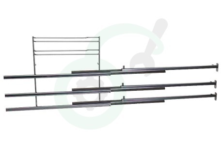 Bosch Oven-Magnetron 17001179 HZ638370 Telescooprails