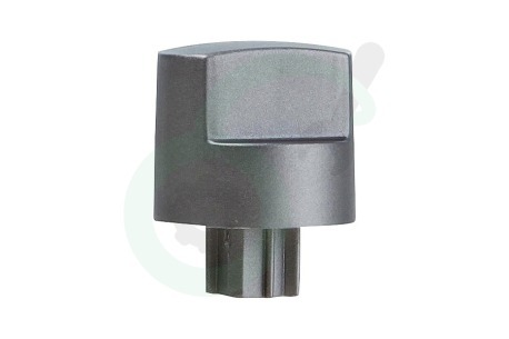 Siemens Oven-Magnetron 605137, 00605137 Knop Gasknop, Zilver