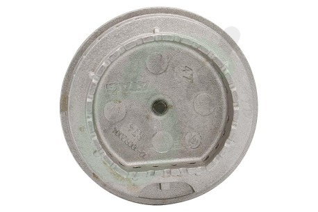 Pelgrim Kookplaat 844930 Branderdeksel Sterk, zwart