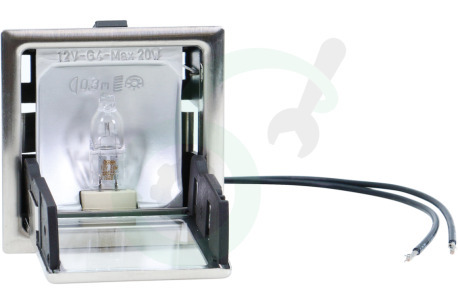 Atag Afzuigkap 400575 Lamp Spotje 20 Watt Halogeen, Vierkant