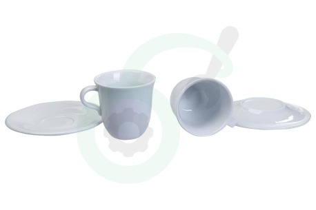 DeLonghi Koffiezetapparaat 5513283731 DLSC309 Porseleinen Cappuccinobekers