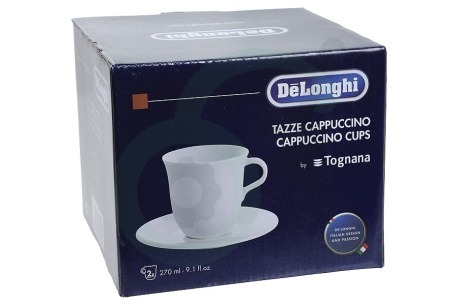 DeLonghi Koffiezetapparaat 5513283731 DLSC309 Porseleinen Cappuccinobekers