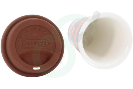 DeLonghi Koffiezetapparaat 5513284501 DLSC066 Thermosbeker Keramische beker met dubbele wand