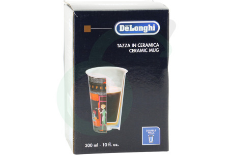 DeLonghi Koffiezetapparaat 5513284501 DLSC066 Thermosbeker Keramische beker met dubbele wand