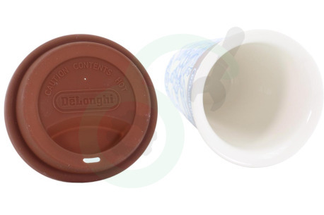 DeLonghi Koffiezetapparaat 5513284481 DLSC064 Thermosbeker Keramische beker met dubbele wand