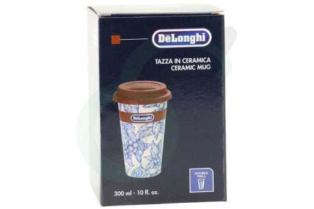 DeLonghi Koffiezetapparaat 5513284481 DLSC064 Thermosbeker Keramische beker met dubbele wand
